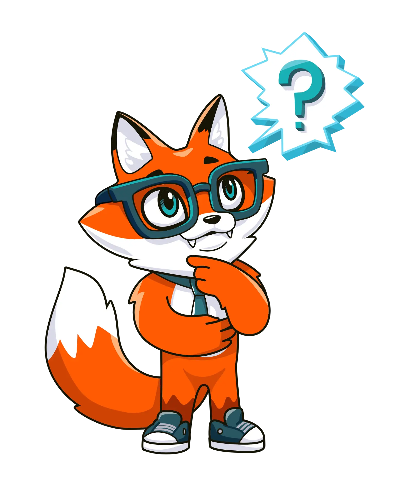 Foxana-Fuchs mit Fragezeichen